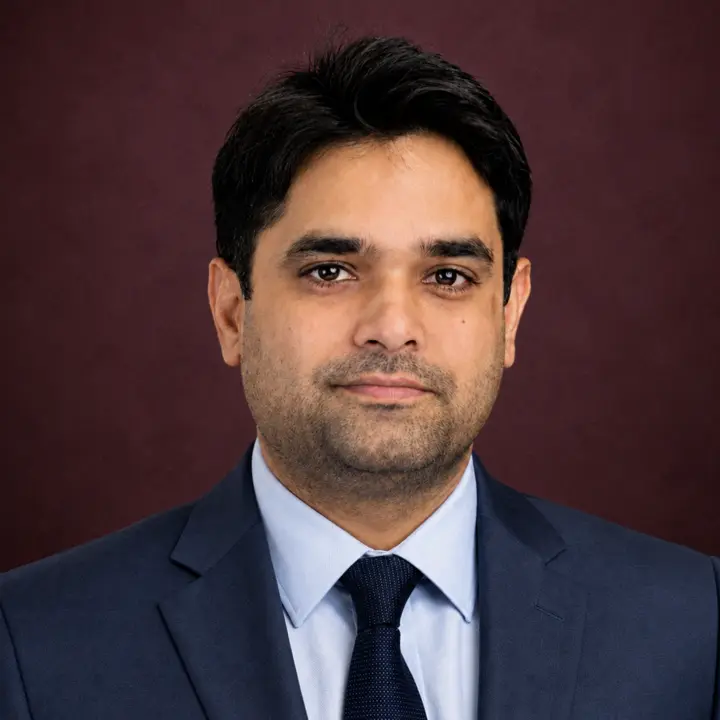 Advocate Ankit Kumar Singh in professional attire